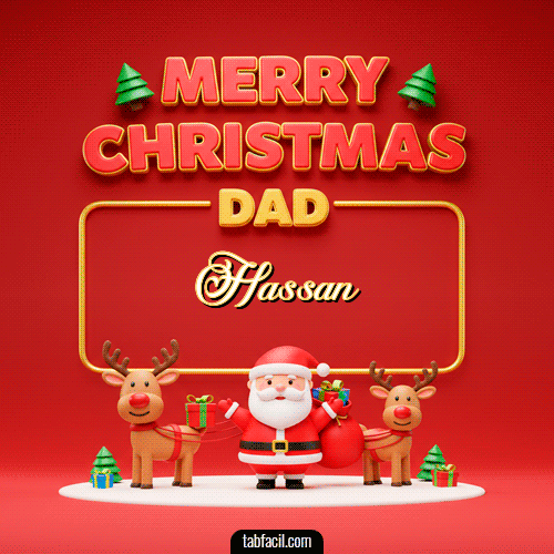GIF de Hassan - Merry Christmas DAD