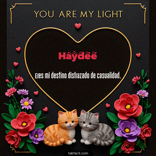 Feliz Dia Amor Haydee GIF