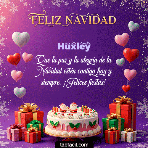 Feliz Navidad Huxley GIF
