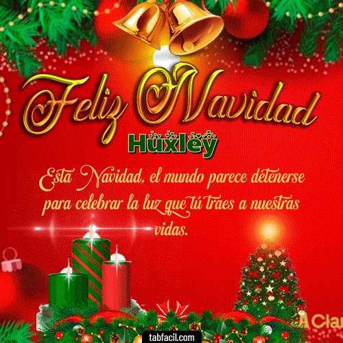 Feliz Navidad Huxley GIF