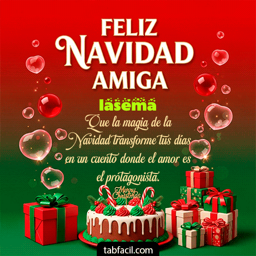 Feliz Navidad Iasema GIF