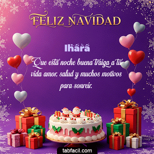 Feliz Navidad Ihara GIF