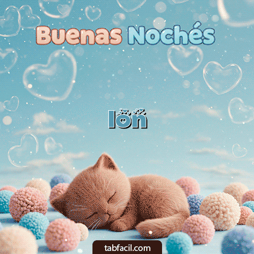 Buenas Noches Ion GIF