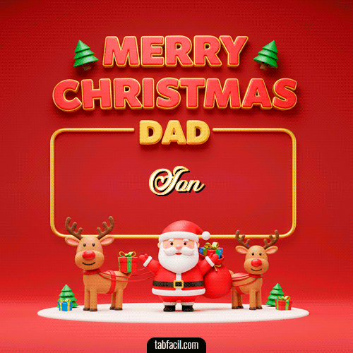 GIF de Ion - Merry Christmas DAD