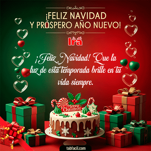 Feliz Navidad Ira GIF