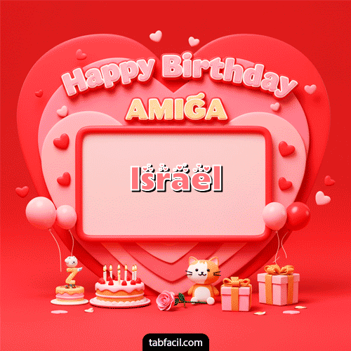 Ver GIF de 🍰 Happy BirthDay Amiga GIF de Israel - 🍰 Happy BirthDay Amiga