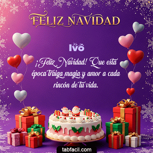Feliz Navidad Ivo GIF