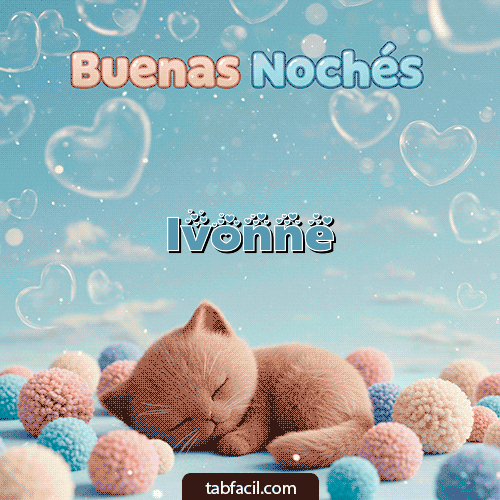 Buenas Noches Ivonne GIF