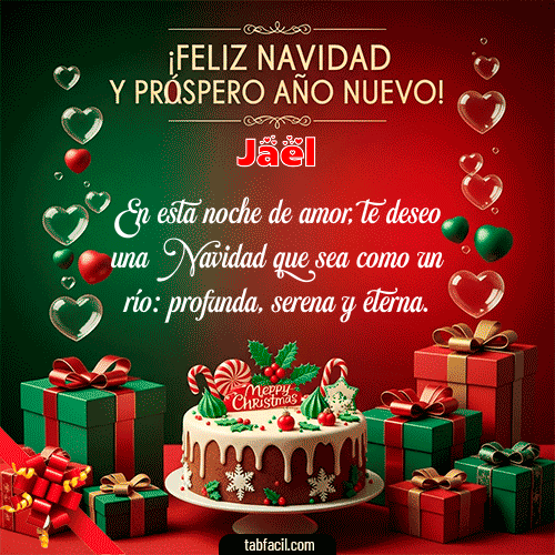 Feliz Navidad Jael GIF