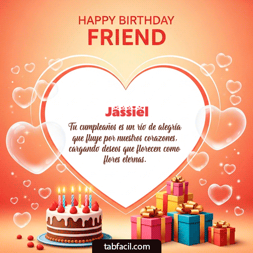 Feliz Cumpleaños Jassiel GIF