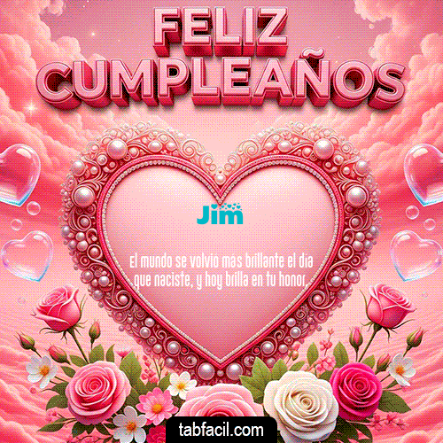 Feliz Cumpleaños Jim GIF