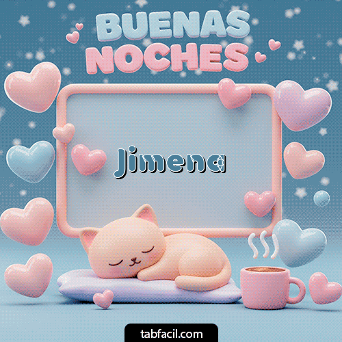 Buenas Noches Jimena GIF