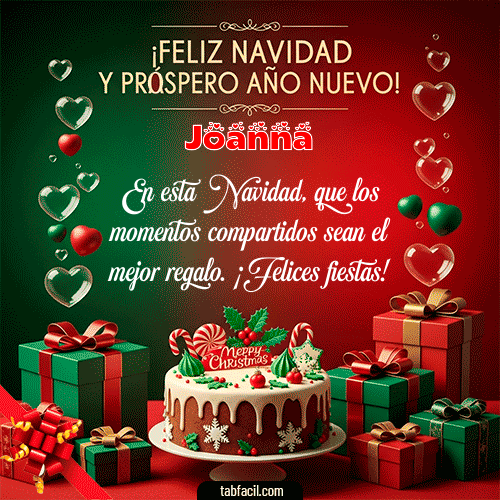 Feliz Navidad Joanna GIF