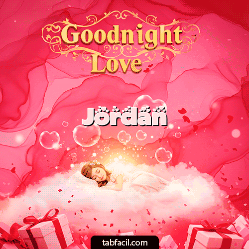 Buenas Noches Jordan GIF