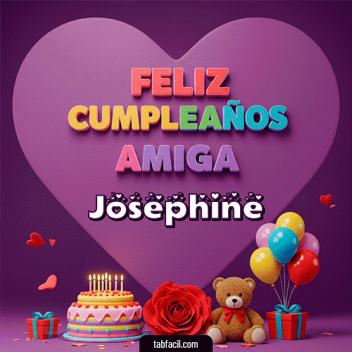 Feliz Cumpleaños Josephine GIF