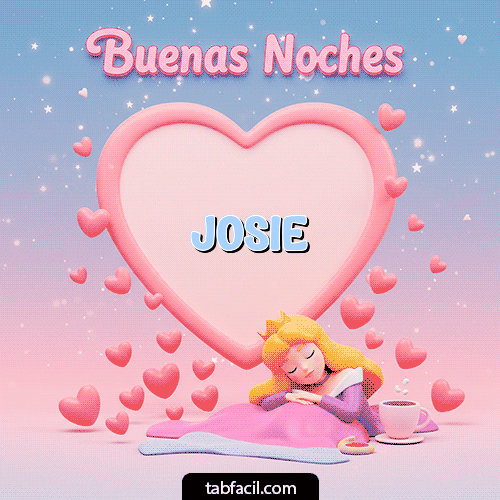 Buenas Noches Josie GIF