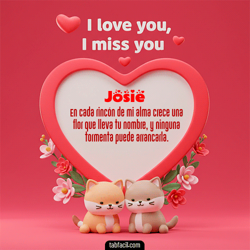 Feliz Dia Amor Josie GIF