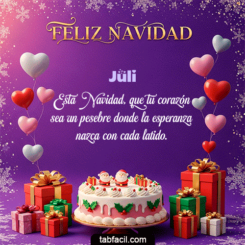 GIF Animado de Feliz Navidad para Juli - 🎅 Merry Christmas