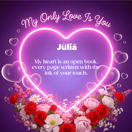 Feliz Dia Amor Julia GIF
