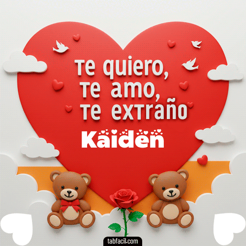 Feliz Dia Amor Kaiden GIF
