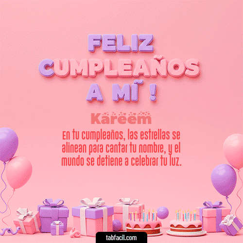 GIF de Kareem - 🕯️ Feliz Cumpleaños para mí