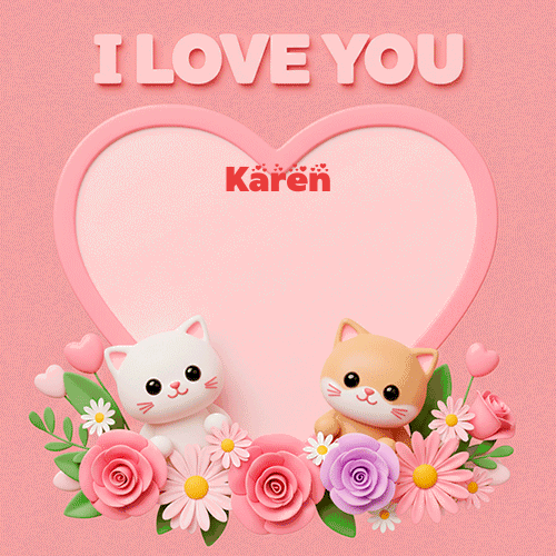 Feliz Dia Amor Karen GIF