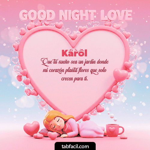 Buenas Noches Karol GIF