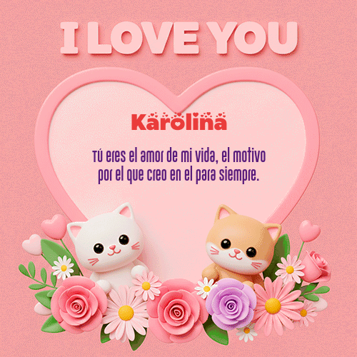Feliz Dia Amor Karolina GIF