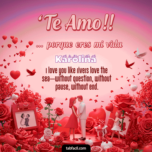 Feliz Dia Amor Karolina GIF