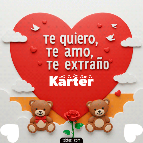 Feliz Dia Amor Karter GIF
