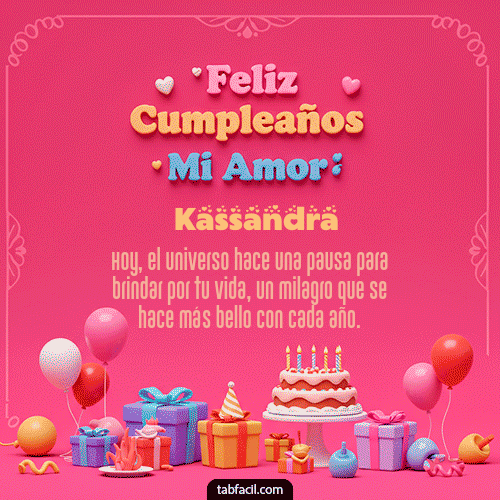 GIF de Kassandra - 💖 Feliz Cumpleaños Amor Mio