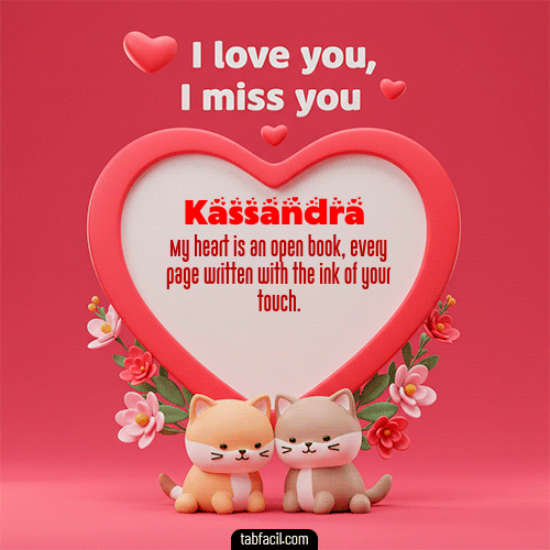 Feliz Dia Amor Kassandra GIF
