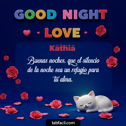 Buenas Noches Kathia GIF