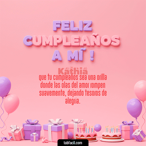 GIF de Kathia - 🕯️ Feliz Cumpleaños para mí