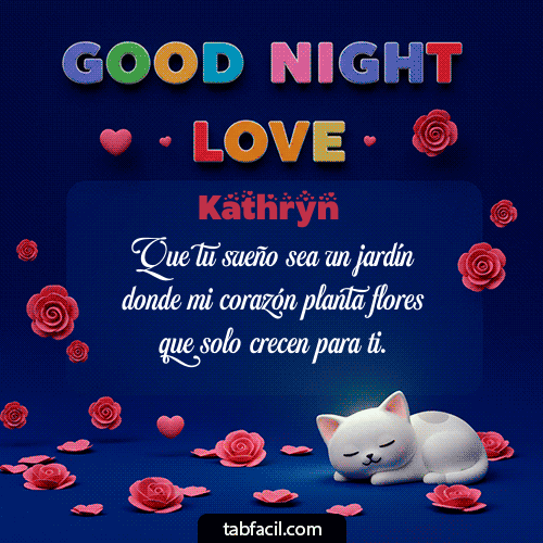 Buenas Noches Kathryn GIF