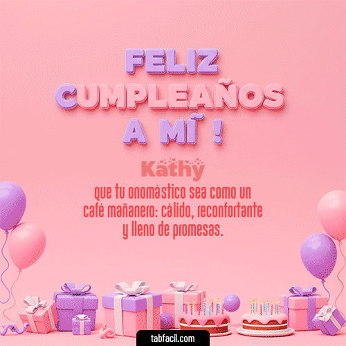 GIF de Kathy - 🕯️ Feliz Cumpleaños para mí