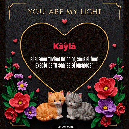 Ver GIF de Tú eres mi luz GIF de Kayla - Tú eres mi luz