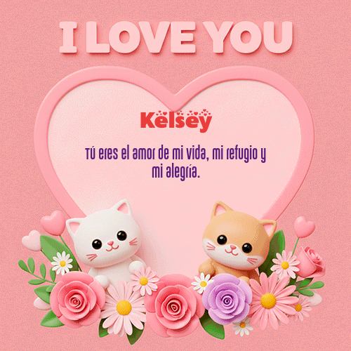 Ver GIF de Te Amo!!! GIF de Kelsey - Te Amo!!!