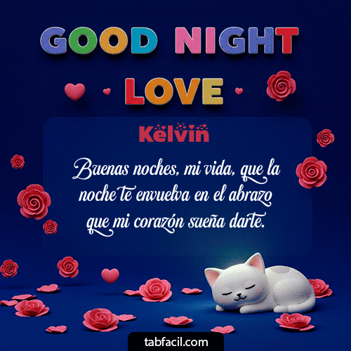 Buenas Noches Kelvin GIF