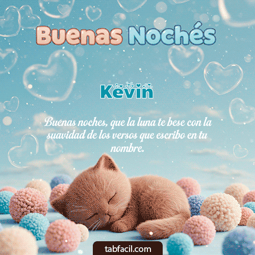 Buenas Noches Kevin GIF