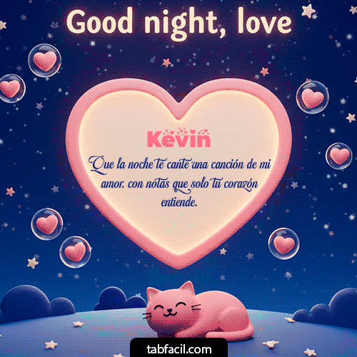 Buenas Noches Kevin GIF