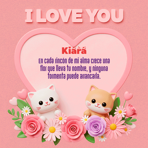 Ver GIF de Te Amo!!! GIF de Kiara - Te Amo!!!