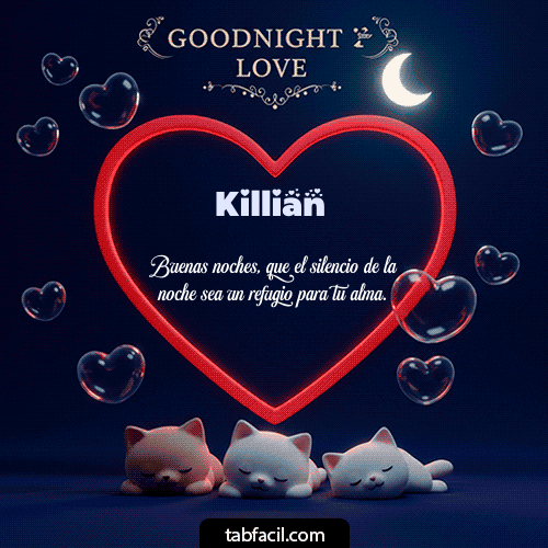 Buenas Noches Killian GIF