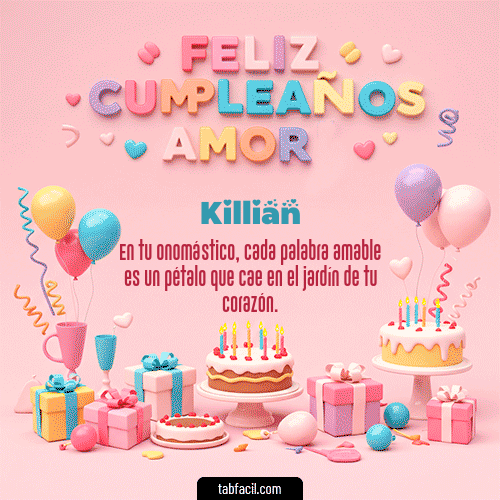 GIF de Killian - 💞 Feliz Cumpleaños Amor