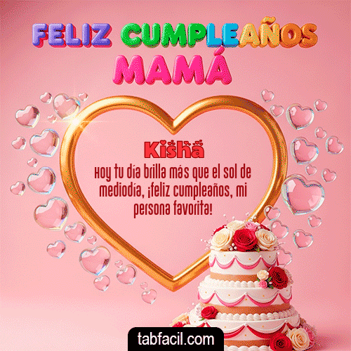 Feliz Cumpleaños Kisha GIF