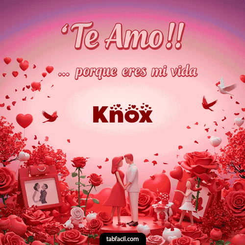 Feliz Dia Amor Knox GIF