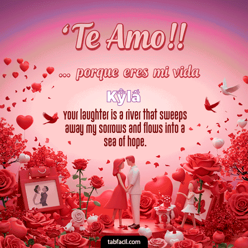 Ver GIF de Te amo, porque eres mi vida GIF de Kyla - Te amo, porque eres mi vida