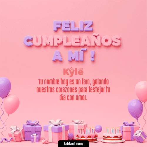 GIF de Feliz Cumpleaños para Kyle — 🕯️ Feliz Cumpleaños para mí