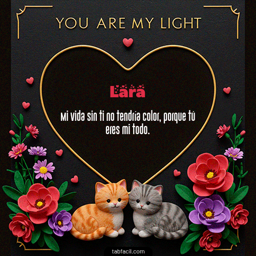 Ver GIF de Tú eres mi luz GIF de Lara - Tú eres mi luz