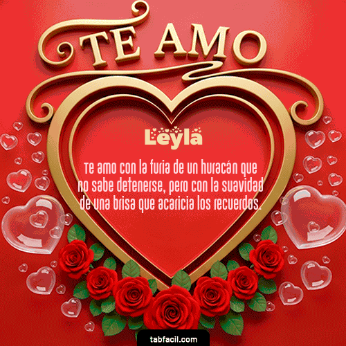 Feliz Dia Amor Leyla GIF